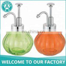 Trade Assurance Multi-Colors 304 Stainless Steel 16 Oz Glass Plastic Clear Glass Bottle With Pump Dispenser With Lid thumbnail-3