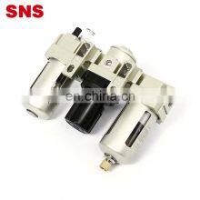 SNS Pneumatic AC Series FRL Unit Air Source Treatment Combination Air Filter Pressure Regulator With Lubricator thumbnail-3