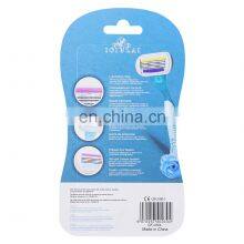 4 Layers Razor Blade Women Customized Logo Razor Blade Manufacture Shaving Razor Germany Steel GF-0304 thumbnail-5