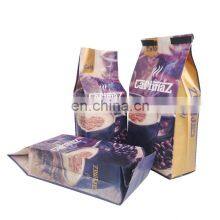 125g 250g Matte Coffee Alu Foil Packaging Pouches Food Grade Side Gusset Plastic Coffee Beans Bags With Valve and Tin Tie thumbnail-3