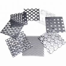 Stainless steel punching Metal Sheet hole wire meshes decorative speaker cover grille micro hole perforated