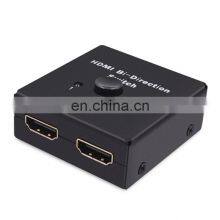 2*1 / 1*2 3D 4K Двунаправленный переключатель HDMI 2.0