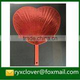 Customized Logo Plastic Handle Fan/PP Plastic Hand Fan thumbnail-1