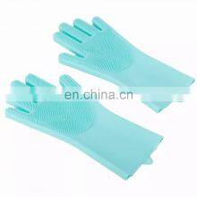 Hot Selling Dog Pet Grooming Bath Deshedding Shower Massage Brush Pet Gloves thumbnail-3