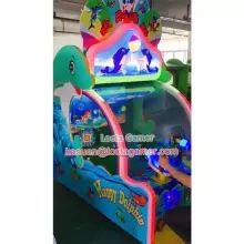 Guangdong Zhongshan Tai Le Play Children's Indoor Video Game Carnival Shooting Machine Shooting Ball Machine Crazy Out of Lottery Video Games Amusement Equipment Marine Theme thumbnail-5