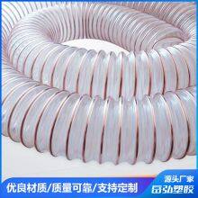 Wholesale Farm Exhaust HosesTransparent PU Steel Wire Ventilation Pipe thumbnail-1