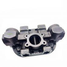Hitachi HPV118 Hydraulic Piston Oil Pump Rear Cover Carbon Steel Fittings High Quality Repair Replacement Parts for Excavator thumbnail-6