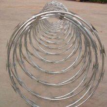 Steel Barbed Wire Coil Double Twisted Galvanized With Cross Security Type thumbnail-4