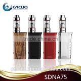 SMY SDNA75 e cigarette new vapor mod bulk buy from china 75w dna mod