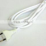 White Textile Braided Cords
