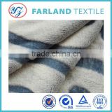 printing double sided Flannel knitted fabric for flannel shirt fabric
