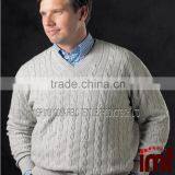 Men's Cable Sweater Knitting Pattern Free thumbnail-2