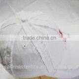 Unisex Gender Plain Distressed Baseball Hat Embroidered Frayed Baseball Cap thumbnail-3