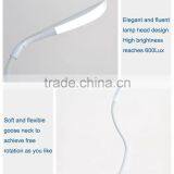 Gift JK-853C USB Power White Color LED Table Light Clips Reading Lights With Flexible Tube Desk Bed Lighting thumbnail-5