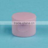 Yuyao Plastic Cover Pink Flip Top Cap