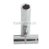 6.3mm Deep Full Polished 6 PT Socket Wrench