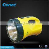 Battery Powered ABS Body Good Quality 2 W Led Flashlight With Desk Light