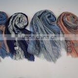 Fashionable Long Lady's Scarf Factory Fashion Print Cotton Scarf Wholesale thumbnail-2