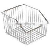 Sliding Baskets Shelving Unit Standard Kit on Feet (no Castors) - 460mm x 1220mm x 1590mm (DxWxH) With 8 Sliding Baskets thumbnail-3