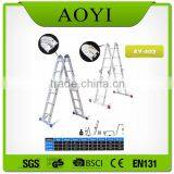 Industrail or Domestic Aluminium Profile Folding Telescopic Ladder AY-403 With En131 thumbnail-3
