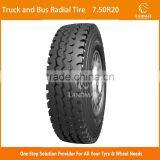 2014 Hot Sale 7.50R25 Radial Truck Tires Boto Tire thumbnail-1