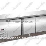 Luxurious Stainless Steel Workbench Refrigerator/commercial Kitchen Worktable Refrigerator thumbnail-1