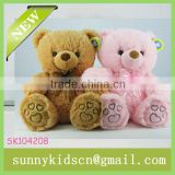 2014 HOT selling plush pink bear customized stuffed toy stuffed color animal baby toys manufacturer soft plush bear