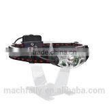 2015 Novelty Design ABS Plastic High Power XPE Headlamp 3 Mode Headlamp 3*AA Battery Headlight
