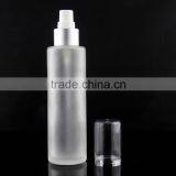 Wholesale Empty 100ml 120ml 150ml Frosted Glass Bottle for Cosmetic With Spray Pump Stock thumbnail-3