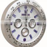 Home Fahion Cool Metal Gold Decorative Wall Mounted Jewellery Clock thumbnail-1