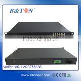 FTTX Solution EPON GEPON OLT With 8 PON Fiber Port 1:32 1:64 Ratio thumbnail-1