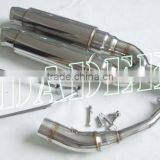 Racing double row Stainless Steel Muffler for MF08/Forza 250