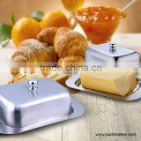 Stainless Steel Plastic Lid and Butter Dish thumbnail-5