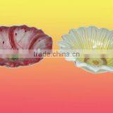 New Design Beautiful Ceramic Flower Shape Bowl With Spring Decoration