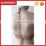 K-58 Sexy Hand Crochet Knitting Bikini Swimwear Classic Knit Crochet Sexy Ladies Women Knti Beach Bustier thumbnail-2