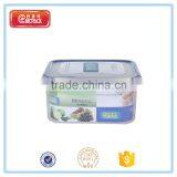 Rectangle Transparent Plastic Food Storage Container Set thumbnail-2