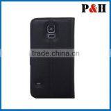 New Arrival Leather Flip Case for Samsung Galaxy S5,Cross Leather Wallet Case for s5 thumbnail-4