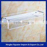 Aluminum Material Manufacturer direct sale!single hanging shelves and bathroom storage shelf 12cm