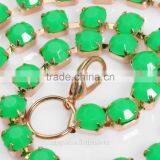 Delicate Green Diamand Metal Link Ornament Chain Brightness F1-80024 thumbnail-2
