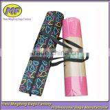 Hot Selling Full Printed Satin Round Handle Fashion Yoga Bag thumbnail-1