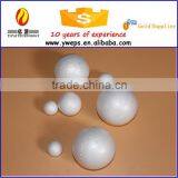 YIWU yipai 15cm white styrofoam ball/christmas ball for decoration