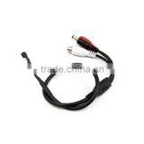 Mini High-fidelity Acoustic CCTV Microphone and Beautiful Sound System ( Three Head and Sheltered) GK-601AP thumbnail-5