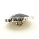 High Grade Black Pearl Stone Plastic Shank Button thumbnail-3