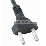 Korea Power Cord 2 Pins Non-Rewirable Power Plug 2.5A/250V~