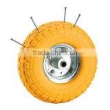 polyurethane wheel 4.10/3.50-4 hand truck wheel