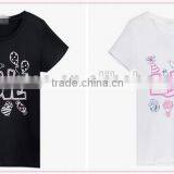 High Quality Soft Comfortable 100% Octton Ladies Fancy t Shirt thumbnail-2