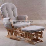 2013 Nature Wood Color Recliner Glider Chair thumbnail-1