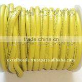 India Stitched Nappa Lambskin Leather Cords