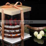 Clear Cake Box ,6inch.8inch ,10inch ,pvc Cake Box Quality Choice