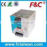 FP500D-24MDA 500W 24Vdc Digital Display Din-Rail Switch Power Supply With 100-120VAC or 200-240 VAC Input